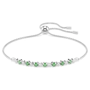 Swarovski Matrix Armband Grün Rhodiniert 5758987