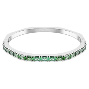 Swarovski Matrix Armreif Achteckform Grün
