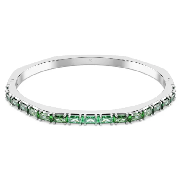 Swarovski Matrix Armreif Achteckform Grün