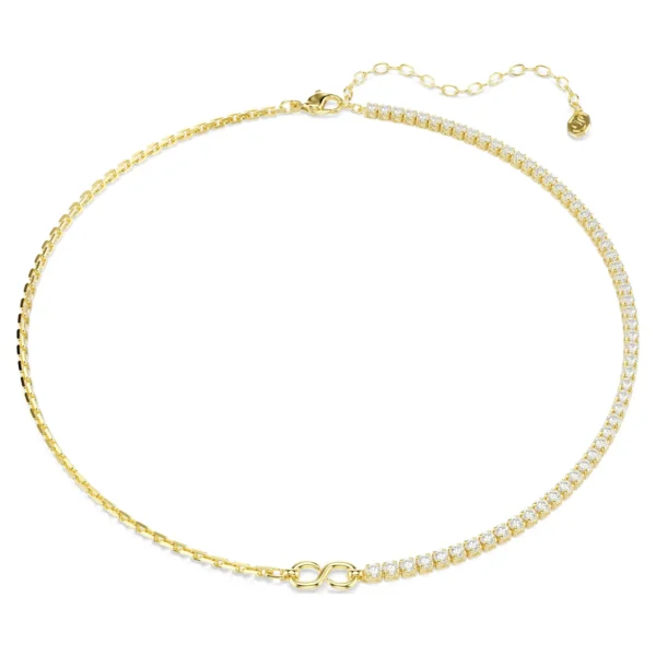 Swarovski Matrix Halskette 18K vergoldet 5747717