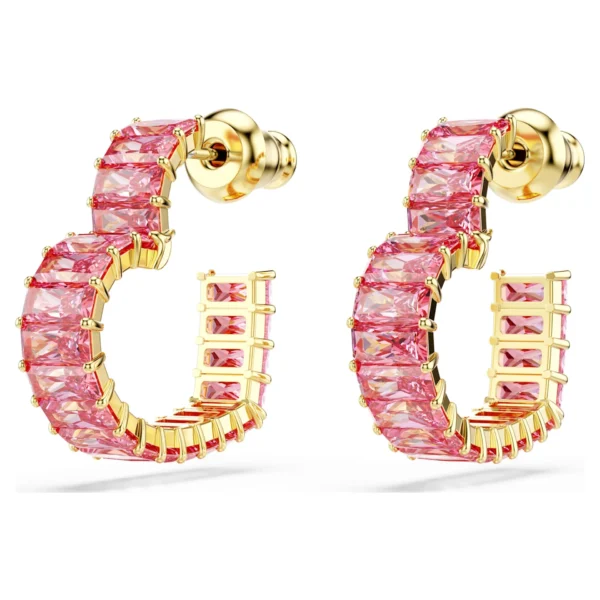 Swarovski Matrix Kreolen Herz Rosa 5706340