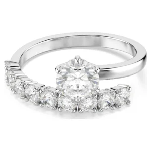 Swarovski Matrix Offener Ring Rhodiniert