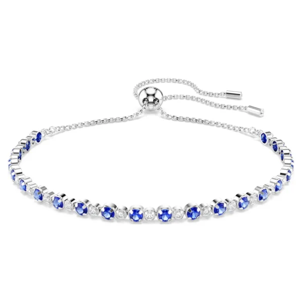 Swarovski Matrix Tennis Armband Blau 5725854