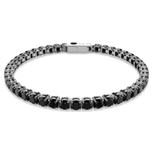 Swarovski Matrix Tennis Armband Schwarz