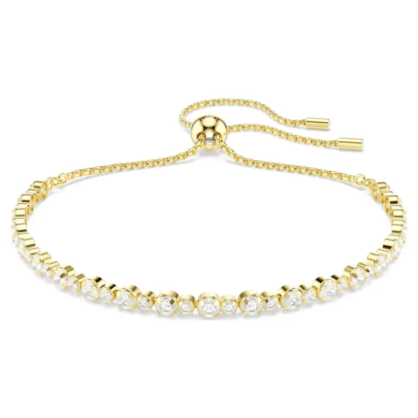 NEU Swarovski Matrix Tennis Armband Gold 5730709