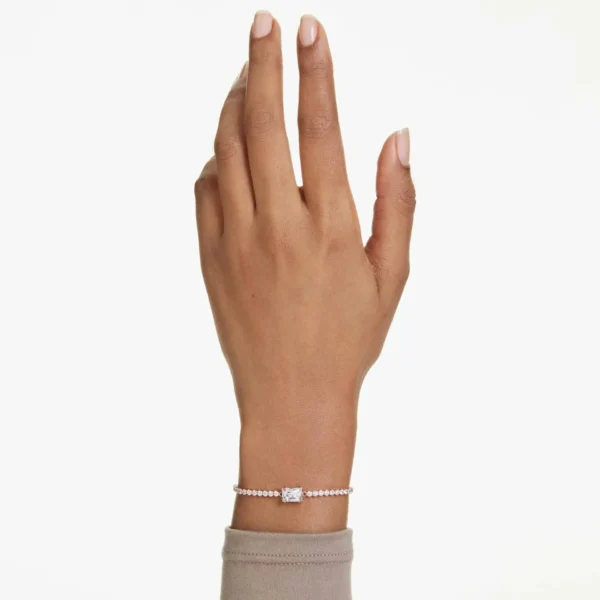 Swarovski Matrix Tennis Armband Roségold 5730706 – Bild 2