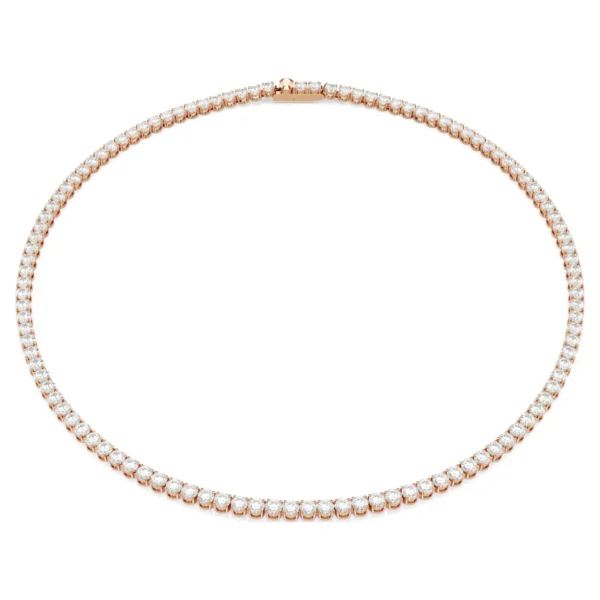 Swarovski Matrix Tennis Halskette18K rosévergoldet 5764194