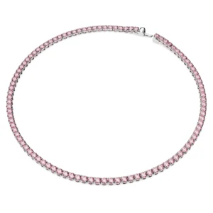 Swarovski Matrix Tennis Halskette Rosa 5681800