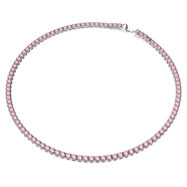 Swarovski Matrix Tennis Halskette Rosa 5681800