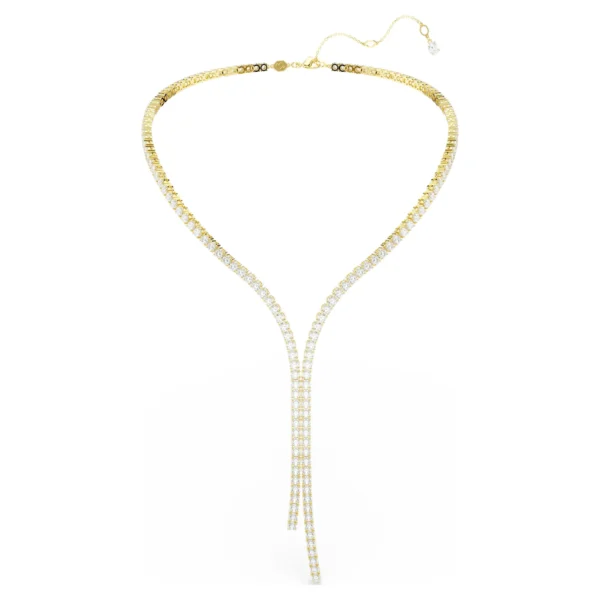 Swarovski Matrix Y-Halskette 18K vergoldet 5750601
