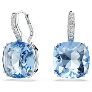 Swarovski Millenia Drop-Ohrhänger Blau Rhodiniert 5756150