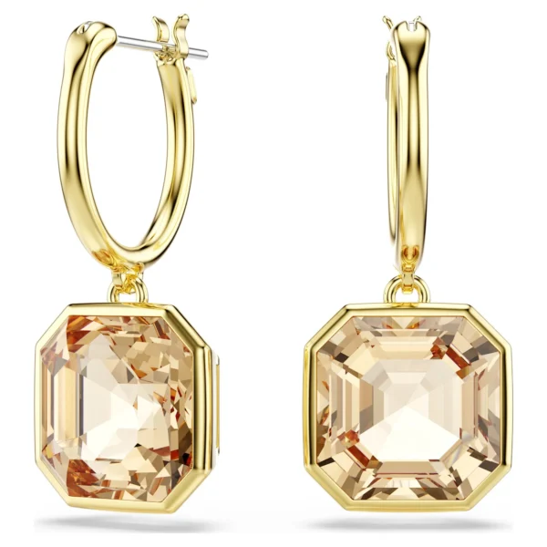 Swarovski Millenia Drop-Ohrhänger Karamell 5731148 – Bild 2