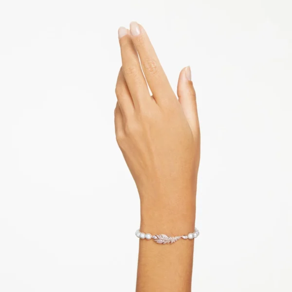 Swarovski Nice Armband Feder Roségold 5663482 – Bild 2