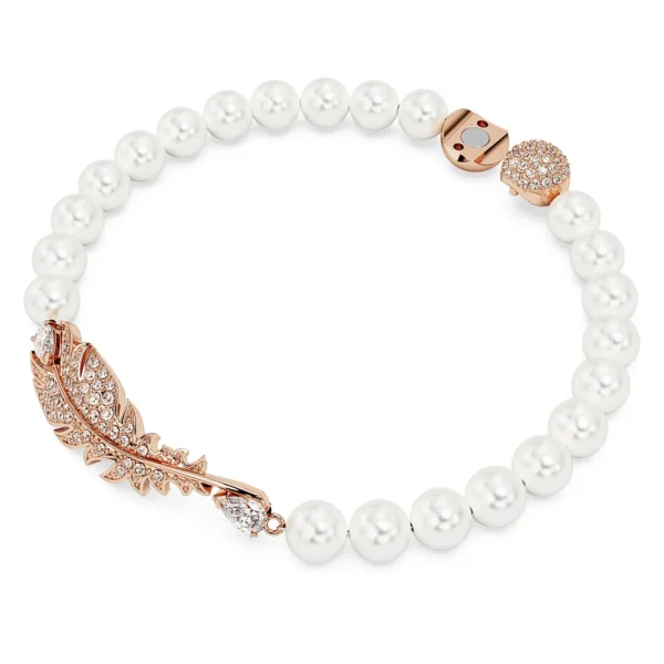 Swarovski Nice Armband Feder Roségold 5663482 – Bild 3