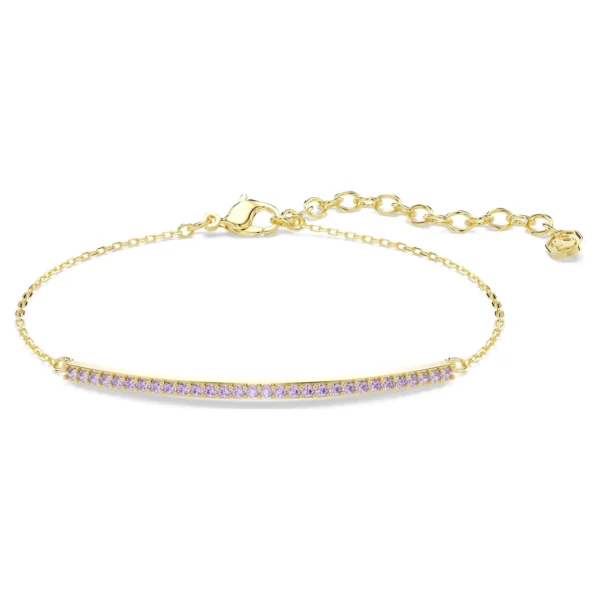 Swarovski Only Armband Violett 18K vergoldet 5757795
