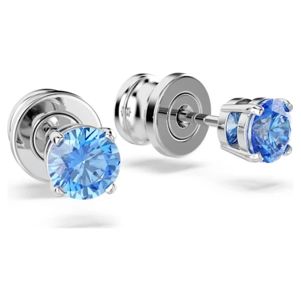 Swarovski Stilla Attract Ohrstecker Blau 5734250 – Bild 3