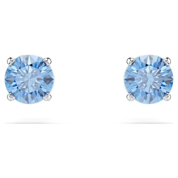 Swarovski Stilla Attract Ohrstecker Blau 5734250