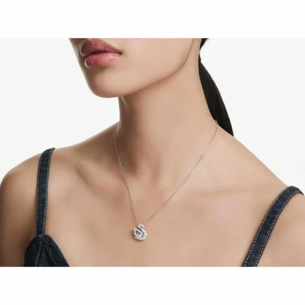 Swarovski Schwan Halskette Blau 5723389 – Bild 2