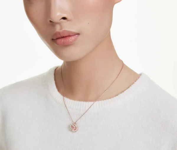 Swarovski Swan Halskette Rosa 5732414 – Bild 3