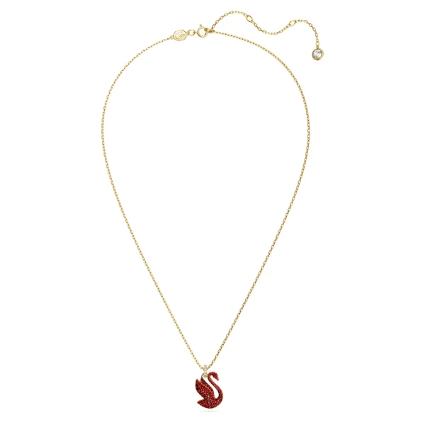 Swarovski Swan Halskette Rot 5647871 – Bild 2