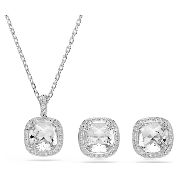 Swarovski Una Angelic Set Rhodiniert 5754343