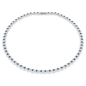 NEU Swarovski Una Angelic Tennis Halskette Blau 5733402