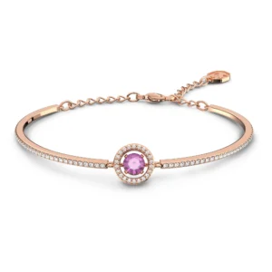 Swarovski Una Armreif Violett, Roségold 5620554
