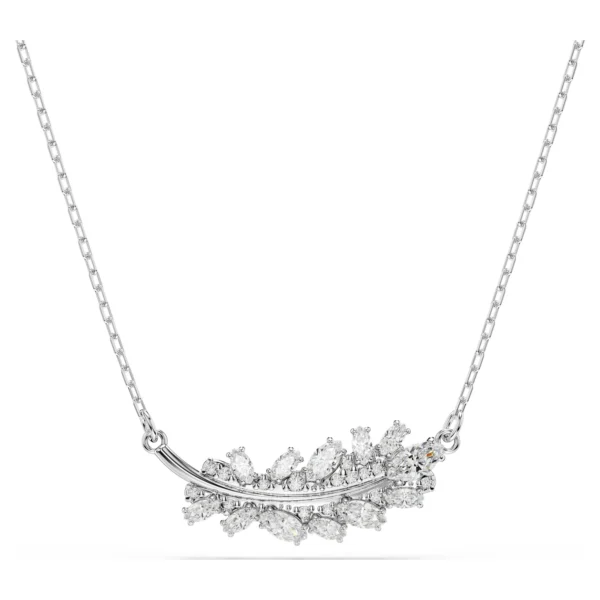 Swarovski Vienna Feder Halskette Rhodiniert 5756111
