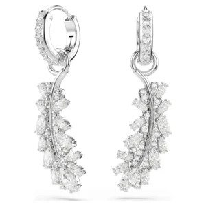 Swarovski Vienna Ohrringe Feder Rhodiniert 5754272
