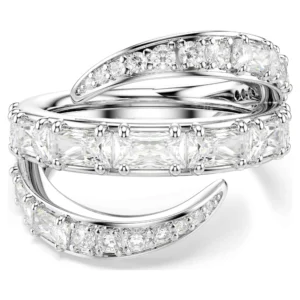 Swarovski Vienna Ring Schwan Rhodiniert